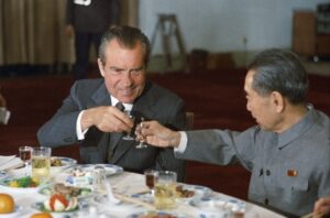 Richard Nixon and Zhou Enlai