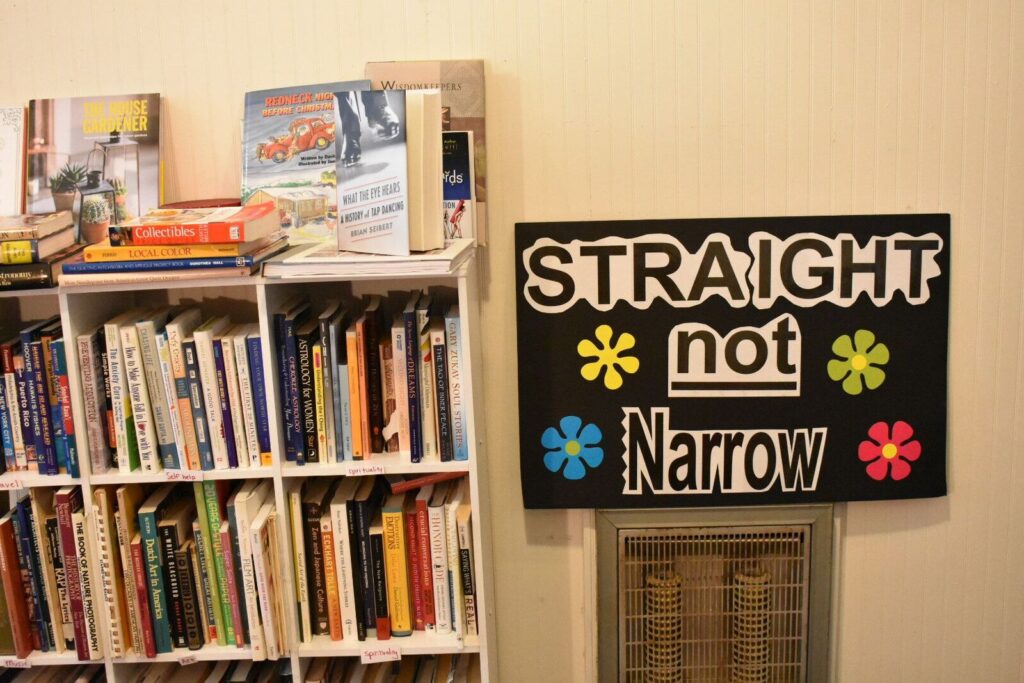 Bookstore - straight not narrow