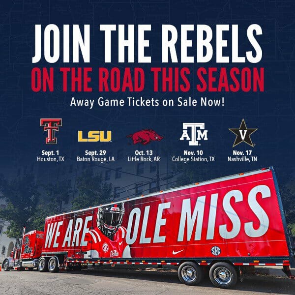 Ole Miss Football Away Game Tickets Now on Sale