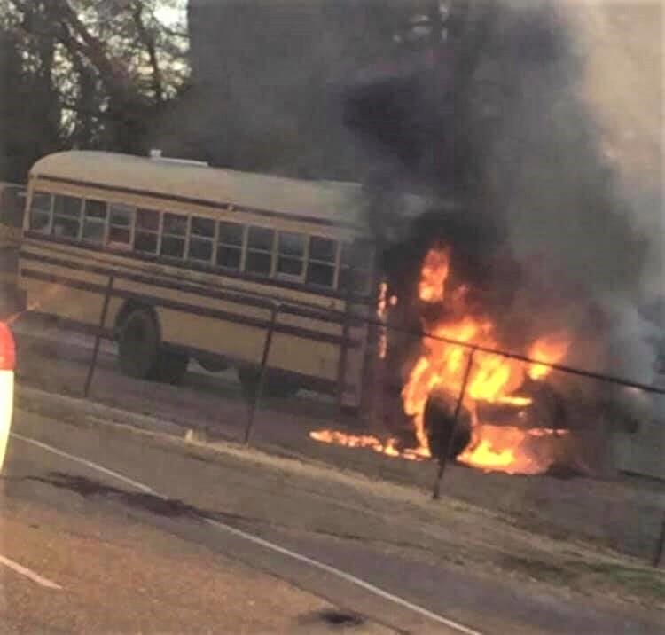 Image result for fire in bus