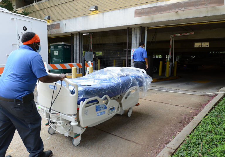 UMMC to Open Second Field Hospital, with ICU Beds, in Parking Garage as COVID-19 Explodes