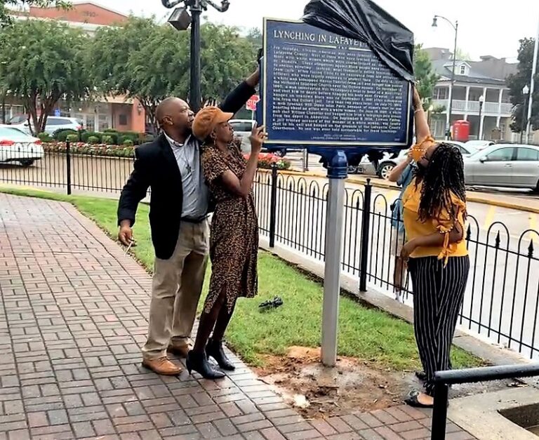 Lynching Marker to be Dedicated Saturday on the Oxford Square