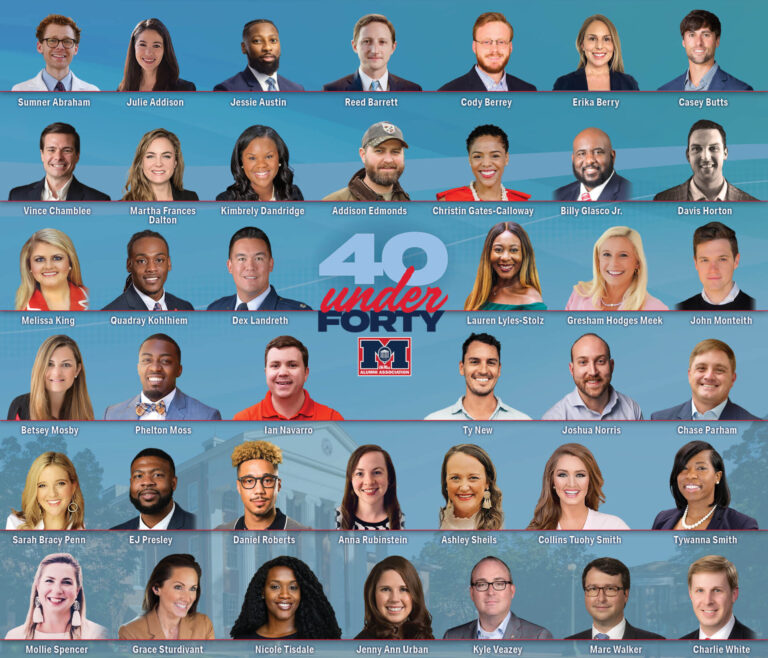 Ole Miss Alumni Association Names Inaugural 40 Under 40 Recipients