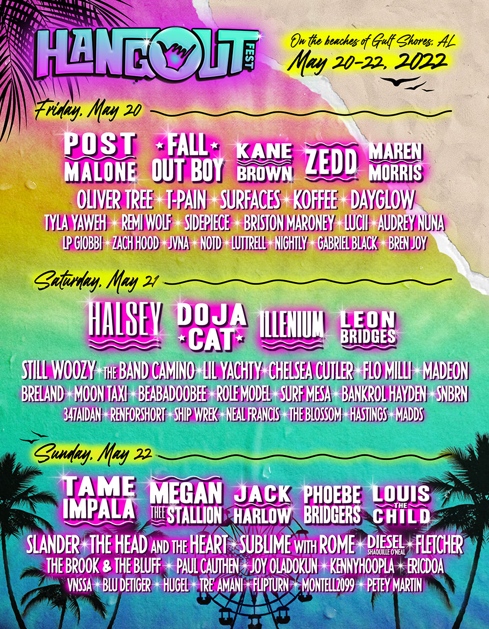 Rebel Radio to Give Away Hangout Music Festival Tickets