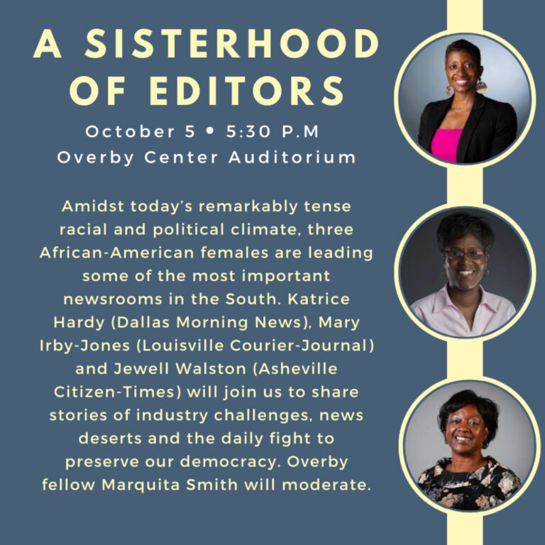 A Sisterhood of Editors