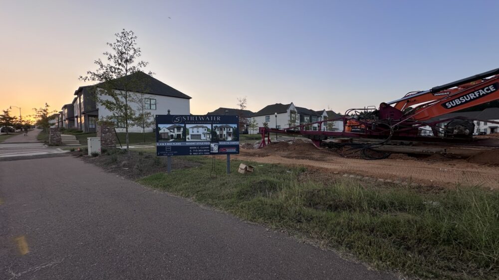 Image of sign outside Stillwater development in Oxford.