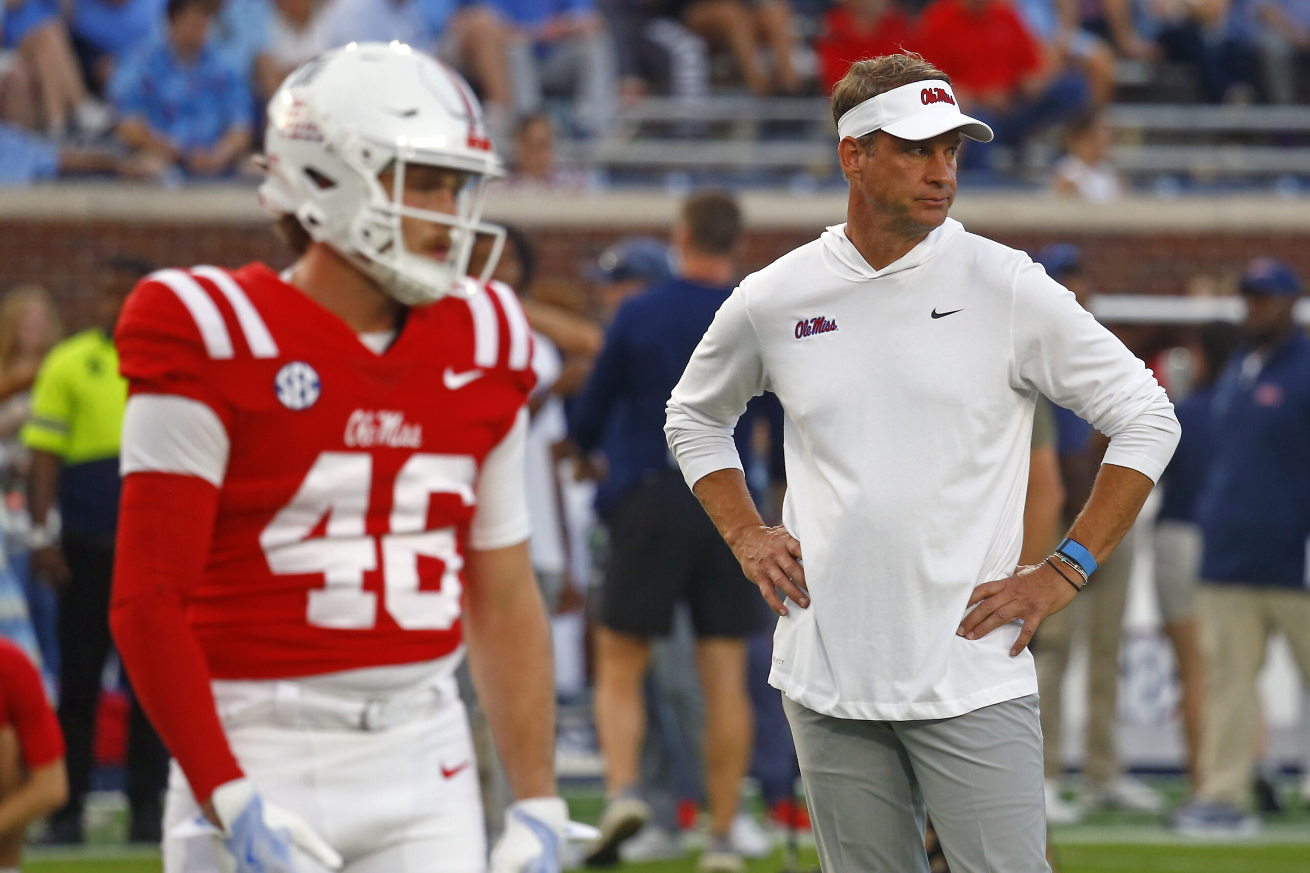 Ole Miss coach Lane Kiffin