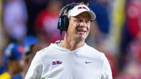 Ole Miss coach Lane Kiffin