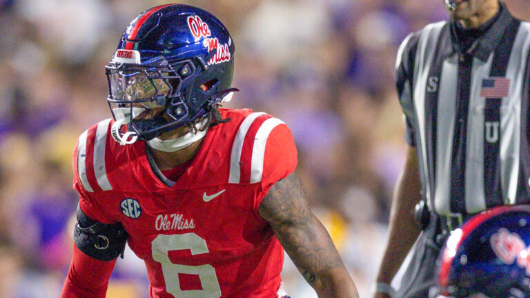 Ole Miss’ TJ Dottery: What Rebels Face in Hogs’ Taylen Green