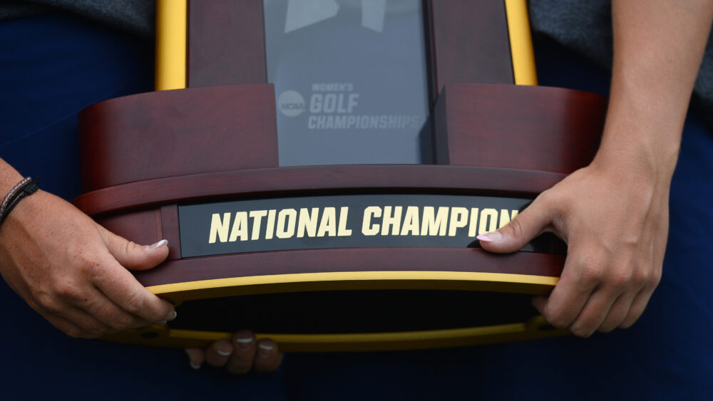 Ole Miss golfers did something Tuesday not even last year's national championship team did last year.